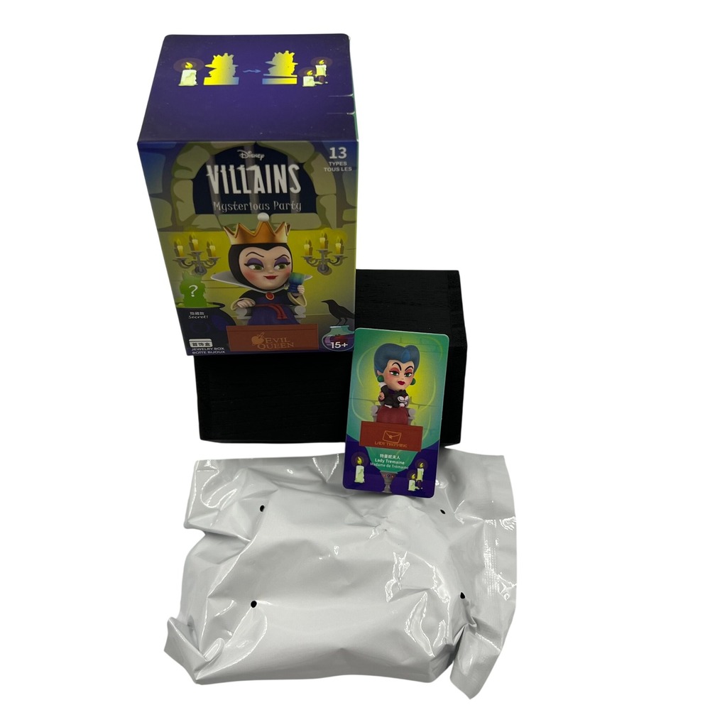 Disney Villains Mysterious Party Lady Tremaine Jewelry Box Vinyl Figure Sealed